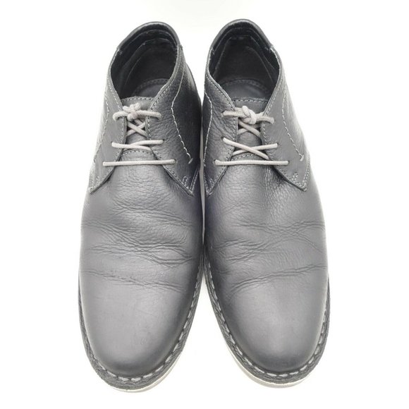 Kenneth Cole Reaction Desert Wind Black Leather Chukka Ankle Boots Men\'s 11 M main image 6